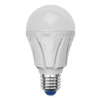 Лампа светодиодная (UL-00001527) Uniel E27 12W 4000K матовая LED-A60 12W/NW/E27/FR PLP01WH